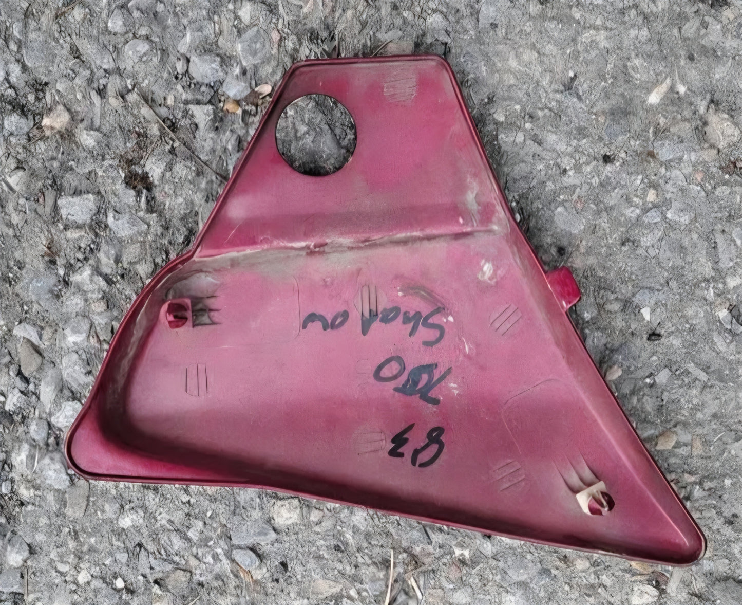 Used OEM Honda RH Side Cover for 1983-85 Shadow VT750